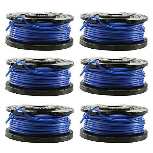 �����p�X�v�[�� 6 �� Bosch ART 23 SL ART26SL ART23SL 00062 �p�AGreenworks 21332 21342 24V 40V 80V �g���}�[ 16 �t�B�[�g 0.065 �C���` �V���O�����C���X�g�����O�g���}�[�p