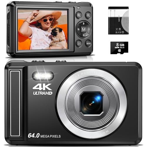Appareil Photo numérique 4K 64 MP UHD 2,8