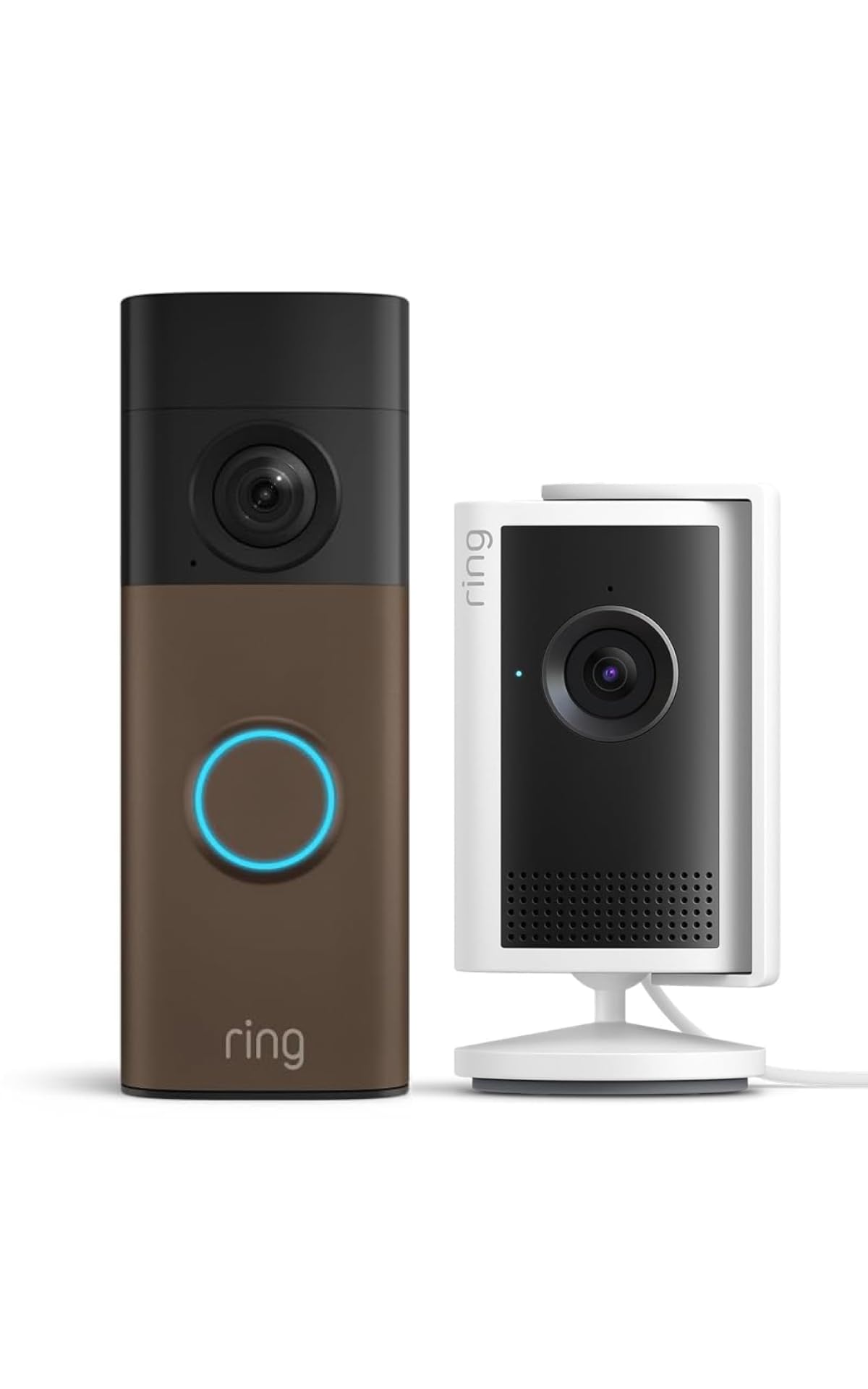 Ring Akku-Videotürklingel + Ring Innenkamera Plus (neueste Generation)