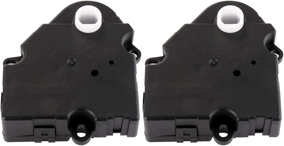 SCITOO HVAC Heater Blend Door Actuator Fits for Cadillac for Escalade 2003-2005 2007-2008,for Chevrolet for Avalanche 1500 2003-2004,for Chevrolet for Silverado 1500 2003-2012 604-112 2PCS