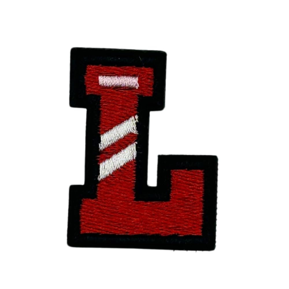 Project Nomad Velcro Hook Patch, Tacti-Cool Alphabet Collection, Letter L for bag/vest, tech gadgets for kids & adults, for school backpack, for pencil case, for gym bag, gift for men/women