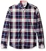 Stone Rose Men's Tartan Plaid Sport Shirt