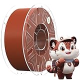 Creality Hyper PLA Filament 1.75 mm Braun 1 kg, RFID 3D-Druckerfilament für hohe Druckgeschwindigkeiten von 30–600 mm/s, unterstützt CFS, passend für K2 Plus Combo und die meisten 3D-Drucker, 1 kg (2.2 lbs)/Spule