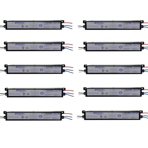Robertson 1P20124 OEM-Pak of 10 Fluorescent eBallast for 1/2 F96T8 Linear Lamps, Instant Start, 120-277Vac, 50-60Hz, Normal Ballast Factor, HPF, Model ISA259T8MV /A