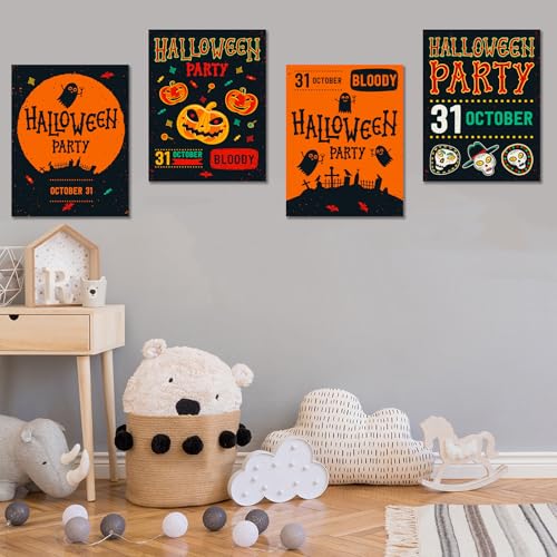 Impressions murales d'Halloween : transformez vos murs blancs tristes - 3