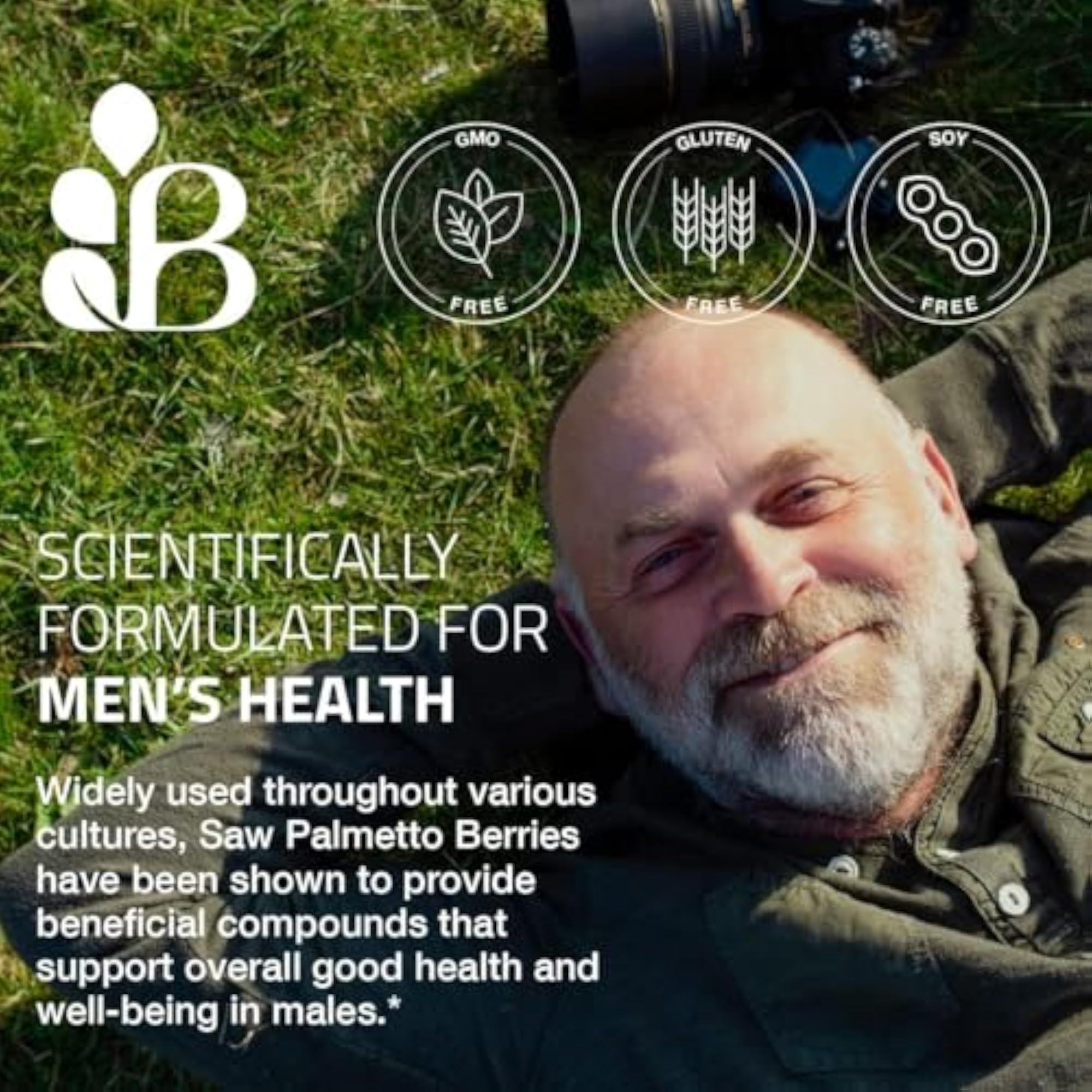 Saw Palmetto Extra Strength Supplement, 100 Vegetarian Capsules