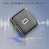 Wireless Lavalier Microphone for iPhone iPad Phone, MFi Certified, Noise Cancellation, Gain Control, 196ft Transmission, Wireless Lapel Podcast Microphone Mic for Video Recording Vlog Live Streaming