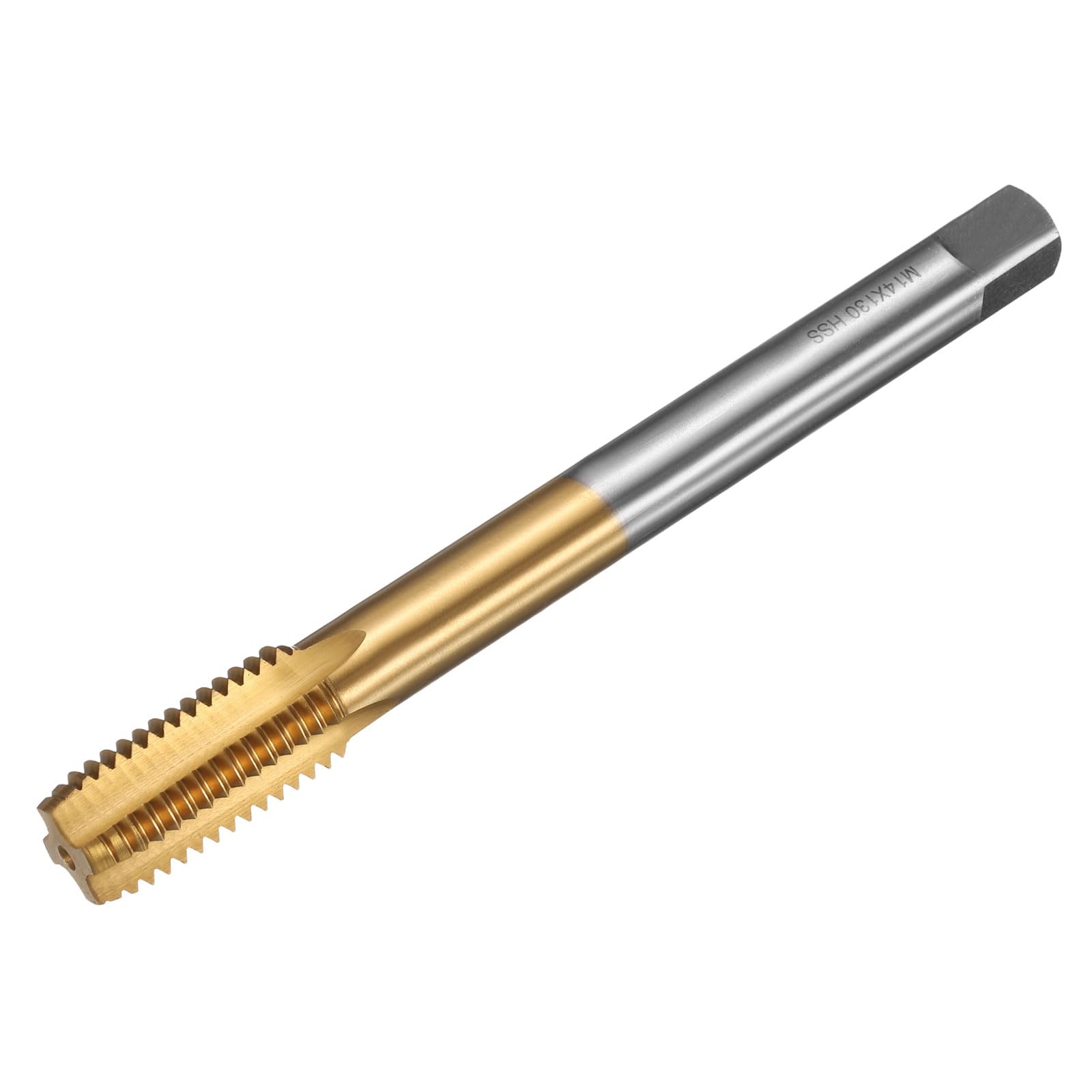 Tarauds à filetage métrique M14 x 2 H2 uxcell 130mm pour fraiseuse