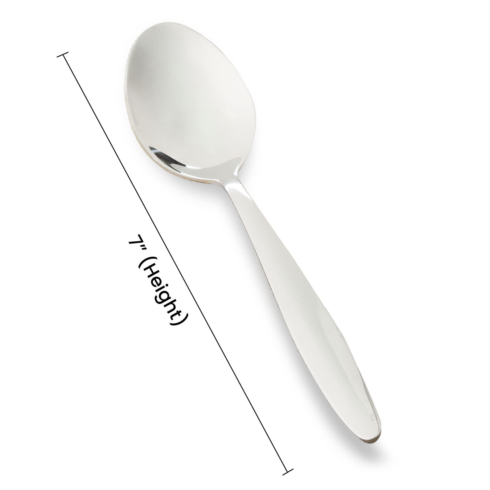 Cuillère Gravée "Je T'aime" En Inox - Cadeau Romantique Pour Couple, Anniversaire, Saint-Valentin (environ 19cm)
