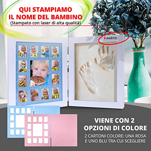 Kit Inpronte Neonato Cornice Stampa