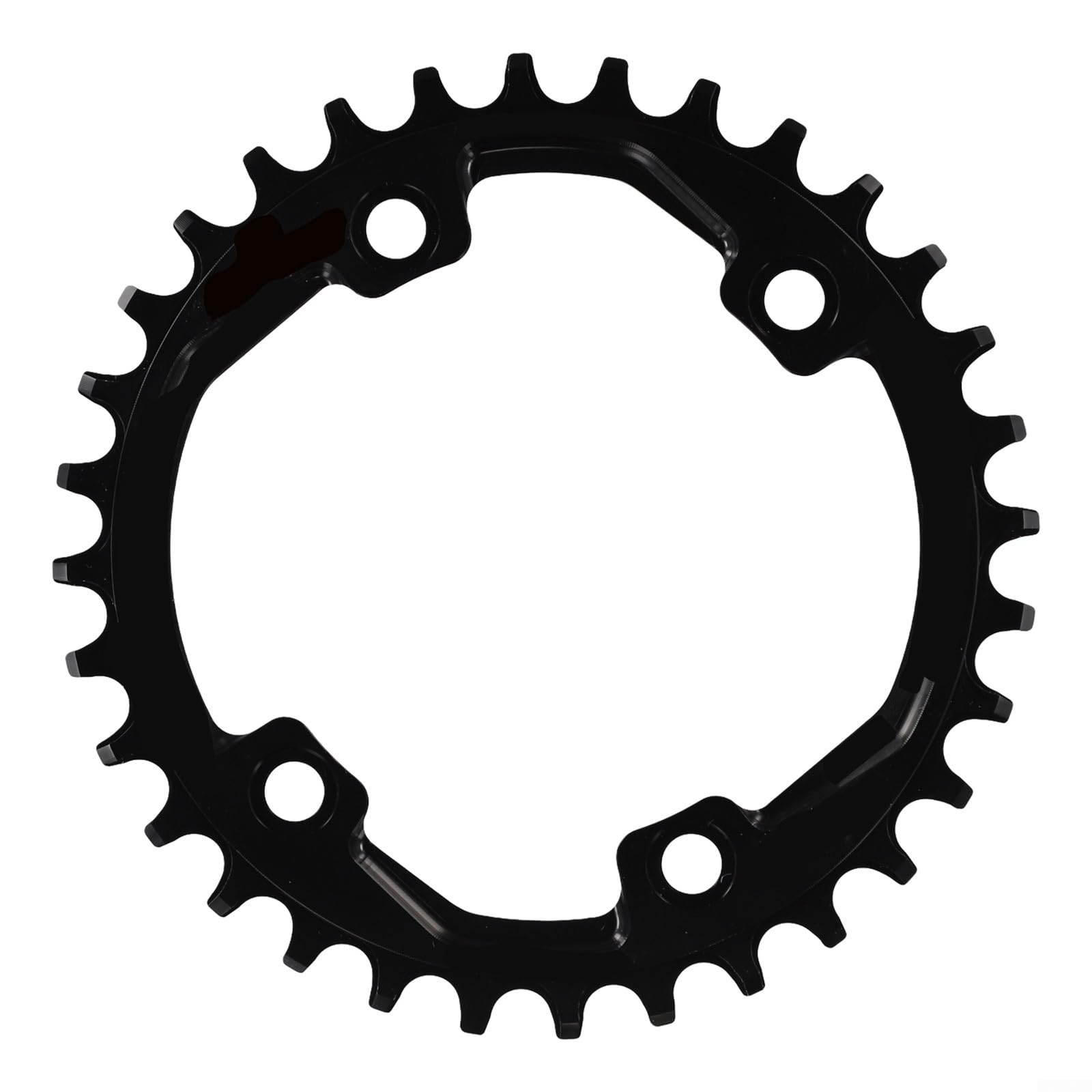 96BCD Bicycle Chainring by SNAIL, Available Models 32T 34T 36T 38T, Lightweight 7075 Aluminum Alloy Circular Disc (34T Black)