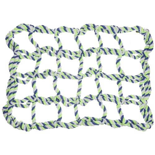 ULTECHNOVO Hängematte Kletternetz Hamster Baumwollseil Netze Kleintier Gitter Hängematte für Reptilien Frettchen Ratte Bären Drachen 1Pc