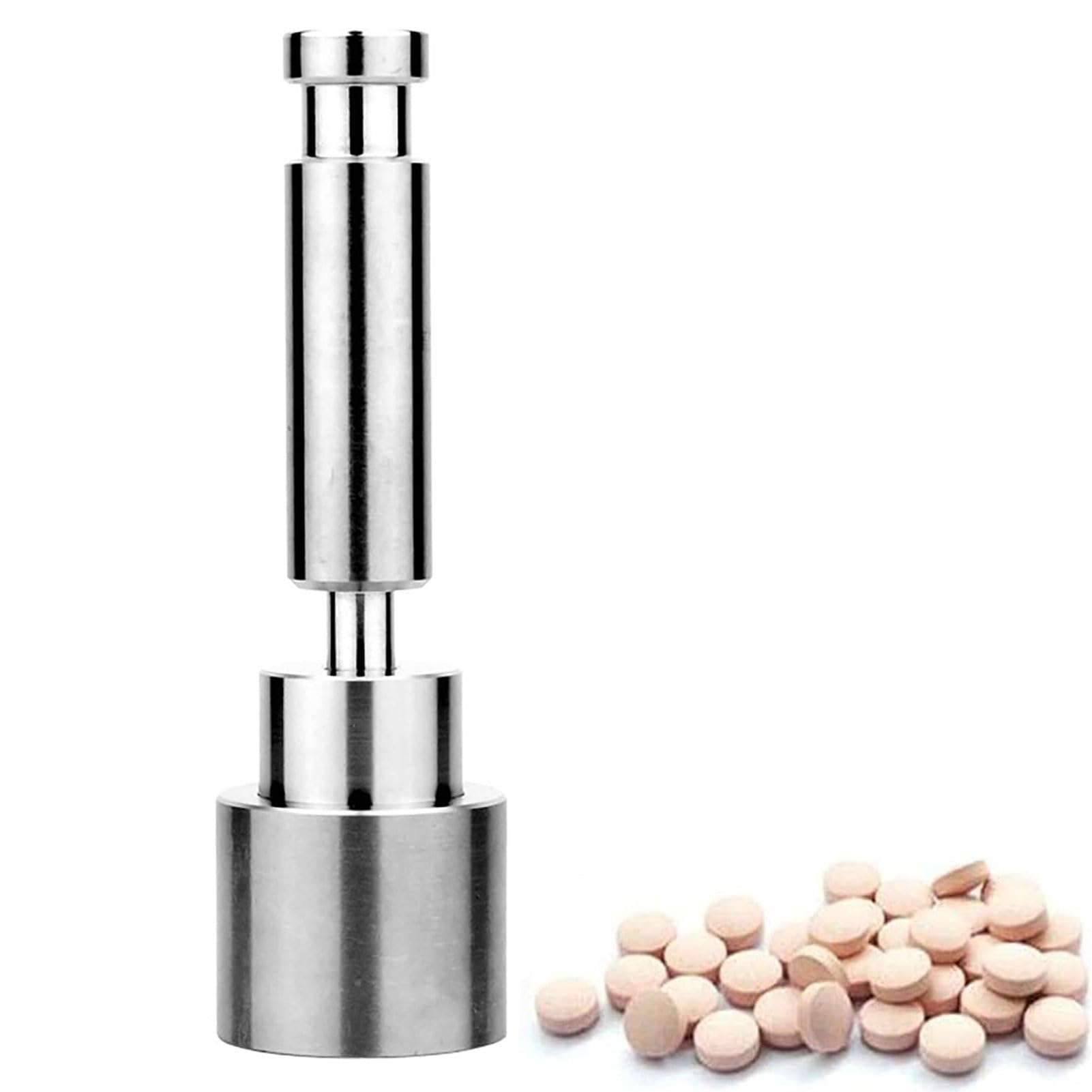 Máquina de prensado de tabletas manual, máquina de prensado pastillas, herramienta para hacer pastillas, dispositivo hacer rebanadas azúcar, máquina de moldeo tabletas leche casera bricolaje 8mm