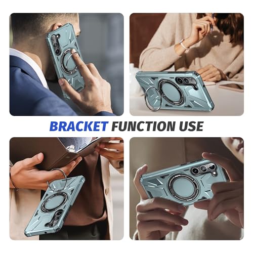 Coque Samsung S23 protection double couche avec béquille de charge