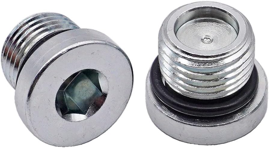 Front Gearcase Fill Plug Oil Drain Plug 2203739 2203738 for Polaris Sportsman RZR Ranger 570 500 1000 2 PCS