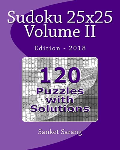 Sudoku 25x25 Vol II: Volume II