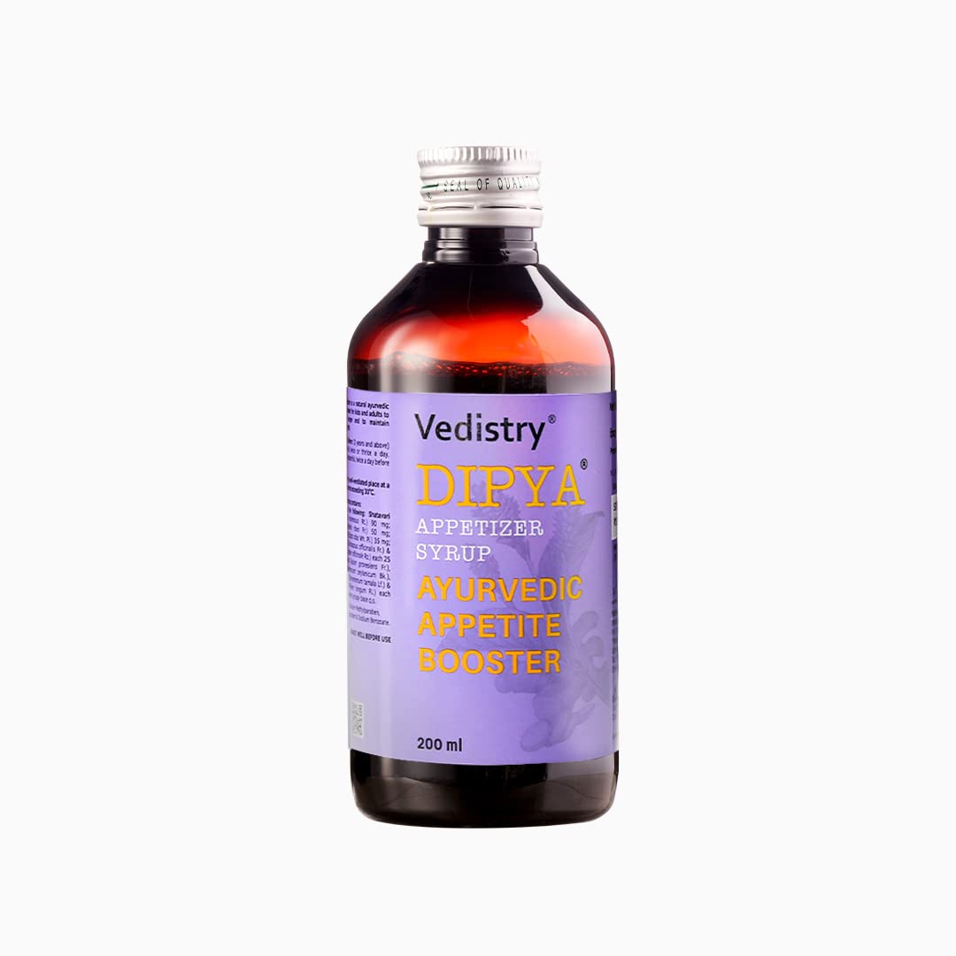 Vedistry Ayurvedic Dipya Appetizer Effective Ayurvedic Appetite Booster for Children, Adults & All Ages | Maintain healthy weight| Safe & non-addictive tonic (Pack of 1) (B0C69LPSMG) Amazon Price History, Amazon Price Tracker