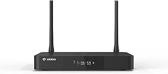 Z9X PRO 4K HDR Media Player, 4K Android TV Box, Android 11 OS, RTD1619BPD Quad-core 64bit Processor 4G+32G, VS10 Image Quality Engine, HDR10+MKV, for Video & Audio Playback