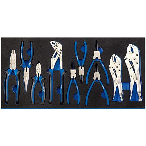 DRAPER Plier Set in Full Drawer EVA Insert Tray (10 Piece) [63313]