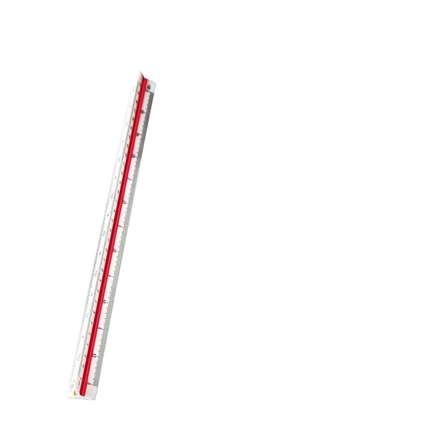 Architectural Scale Ruler Trigonometric Scale Ruler Triangular Size Ratio Multiple Choice Multi-Drawing for Graphic Interior Design(Small proportion)