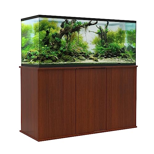 Aquatic Fundamentals, 75/90 Gallon Particle Board Aquarium Stand, 49.38' L x 13.25' W, Serene Cherry