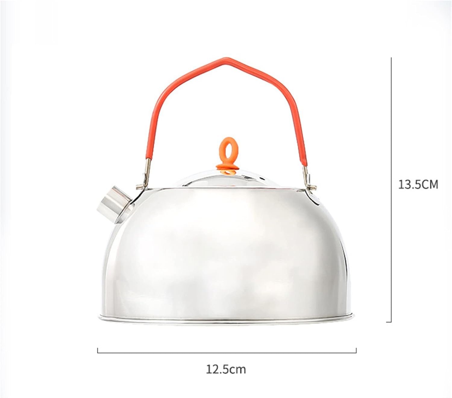 Camping Kettle Kettle 0.6L Camping Kettle Cooking Pot Stovetop Tea and Coffee Pots for Outdoor