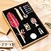 Retro Gothic Quill Pen Set Retro Wax Seal Stamp Vintage Box Writing Pen Pen Sets