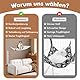 Katzenhängematte Wandmontage, Kletterwand Set aus Massivholz mit Katzentreppe - Stabiles Katzenbett, Raumsparendes Katzenmöbel für Schlafen, Klettern und Ausruhe (Katzenhängematte)