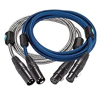 Cavo Di Prolunga XLR Compatibile Con Microfono Altoparlante AMP Normale Cavo Bilanciato XLR Maschio A XLR Femmina A 3 Pin OFC 1M 2M 3M 5M 8M 15M(Red And Black,3meter - Foto 9