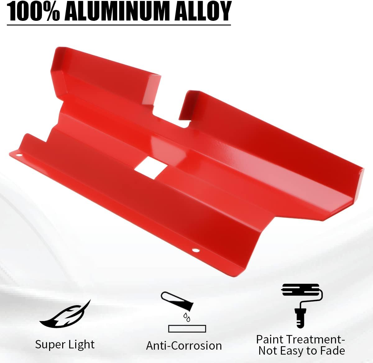 Air Intake Scoop, 2PCS Dynamic Cold Air Intake Systems for BMW 323i 325i 328i 330i M52 M54 E46 M3 2001-2006, Increasing Horsepower & Improving Throttle Response (Red)