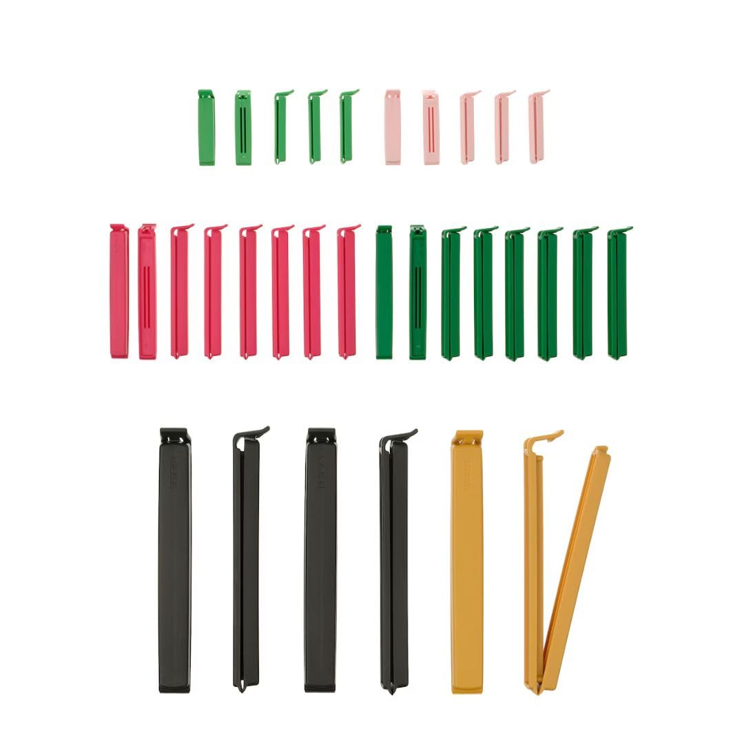 Bevara Bag Sealing Clips Combo Pack 32-Piece Set for Freshness  Preservation Multicolor Clips for Various Sizes Ideal for Kitchen and  Snack