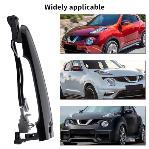 Poignée de porte extérieure avant droit noire pour Nissan Juke F15 2010-2019 OEM 80644-1FA5A - 8