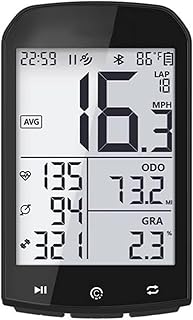 TAMSOI TXY Bicycle GPS Yardstick, Bicycle Computer Speedometer Multifunction LCD Waterproof Backlight Display For Cycling Equipment