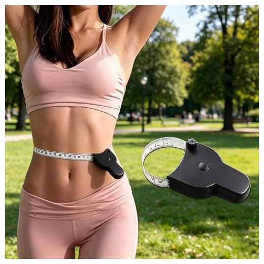 Soft Measuring Tape Retractable Plastic Tape Measure for Body Waist Chest Thigh, Portable Fitness Tool for Home and Gym, Black