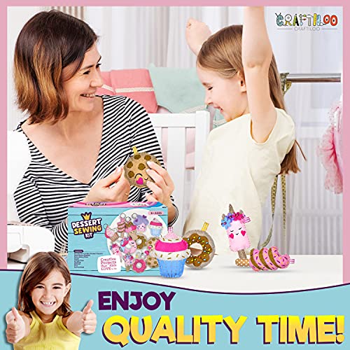 12-Pre-Cut-Mini-Treats-Dessert-Fun-Kids-Sewing-Kit-for-Kids-Ages-8-12-Children-Beginners-Sewing-kit-kid-crafts-Make-Your-Own-Felt-Pillow-Plush-Craft-Kit-Girls-and-Boys-Art-Craft-Kits-Learn-to-Sew-Kit 12-Pre-Cut-Mini-Treats-Dessert-Fun-Kids-Sewing-Kit-for-Kids-Ages-8-12-Children-Beginners-Sewing-kit-kid-crafts-Make-Your-Own-Felt-Pillow-Plush-Craft-Kit-Girls-and-Boys-Art-Craft-Kits-Learn-to-Sew-Kit