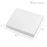 Vista 48 de MESHA Brown Jewelry Gift Boxes with Lids 10 PC, 6x5x1 Cotton Filled Jewelry Boxes, Necklace Gift Box, Bracelet Gift Box, Earring Box, Bulk Jewelry