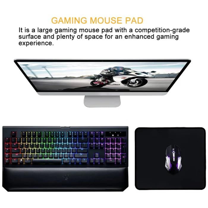 Image of Basic Mouse Pad for Computer and Laptop, Non-Slip Base