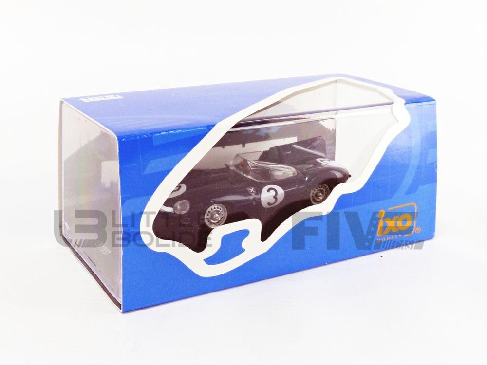 IXO 1/43 – Jaguar Type D N°3 – Vainqueur Le Mans 1957 – Miniature De Collection