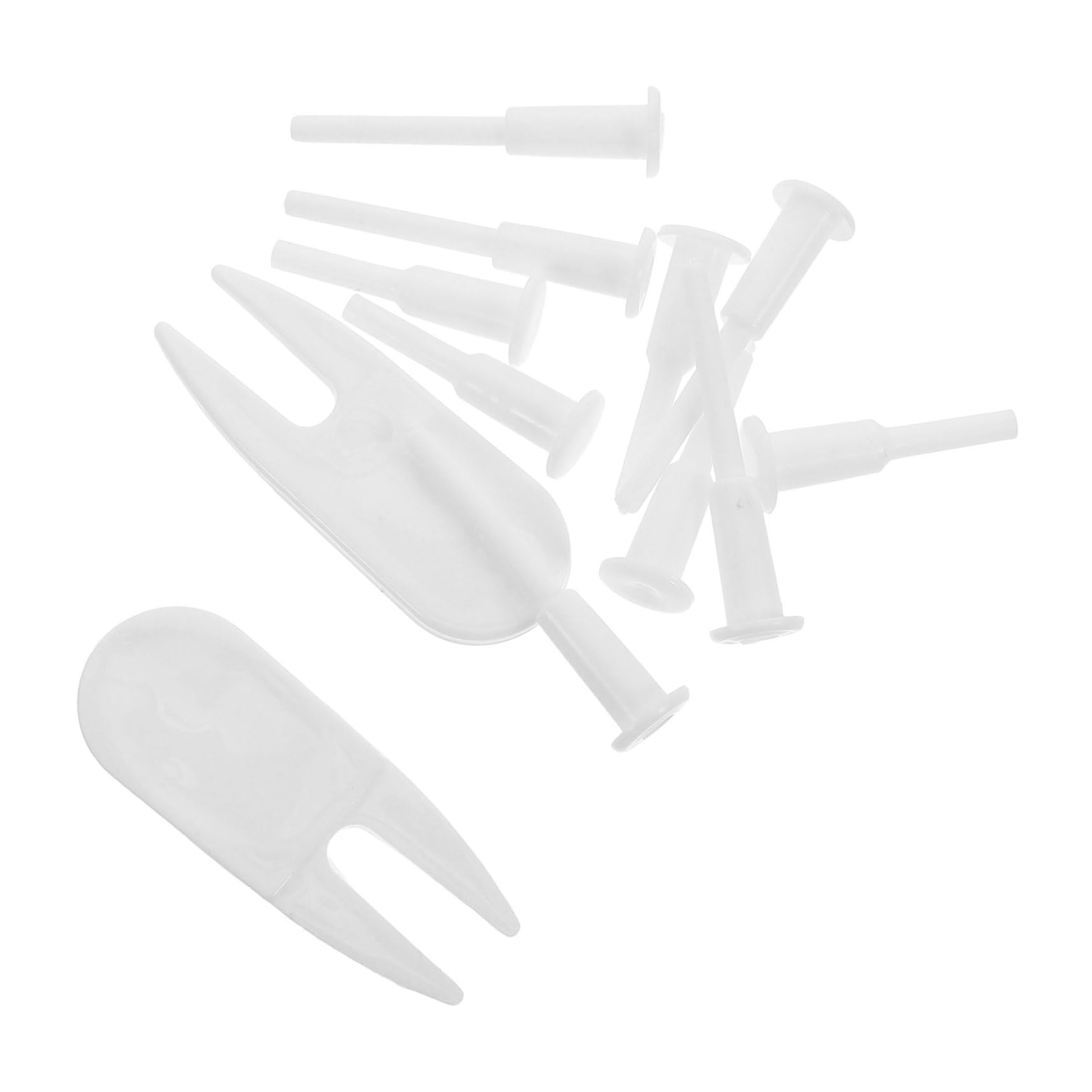 Toyvian 12pcs Yoga Ball Air Plug Replacement Kit Exercise Ball Plug Air Pump Needles for Replacement Parts Secure Stopper