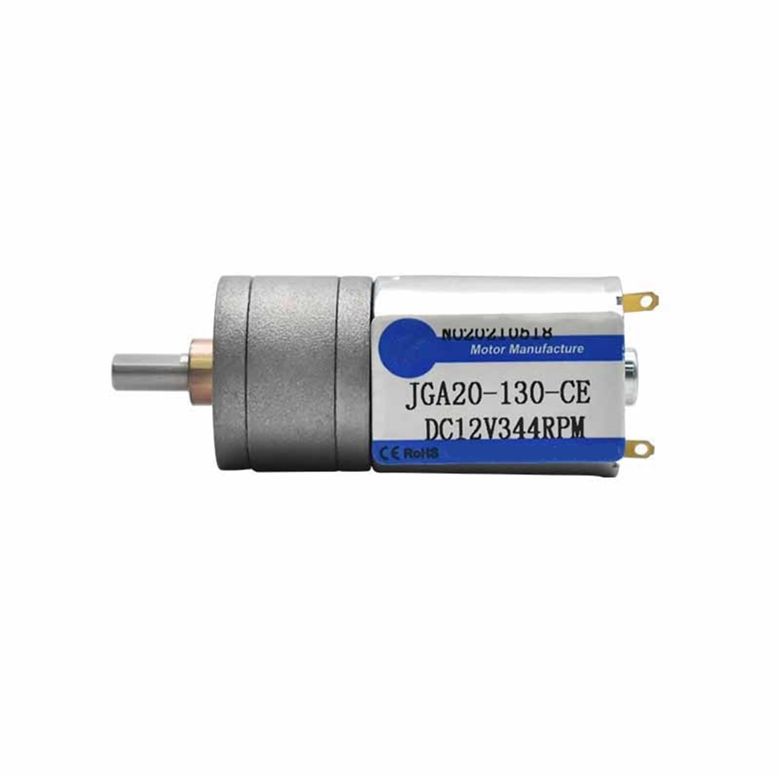JGA20-130 20 mm langsamer DC 6 V 12 V 24 V Getriebemotor 1 Stück(833rpm,6V)