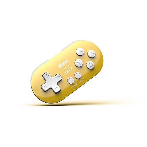 8Bitdo Zero 2 Bluetooth Gamepad Keychain Sized Mini Controller for ...