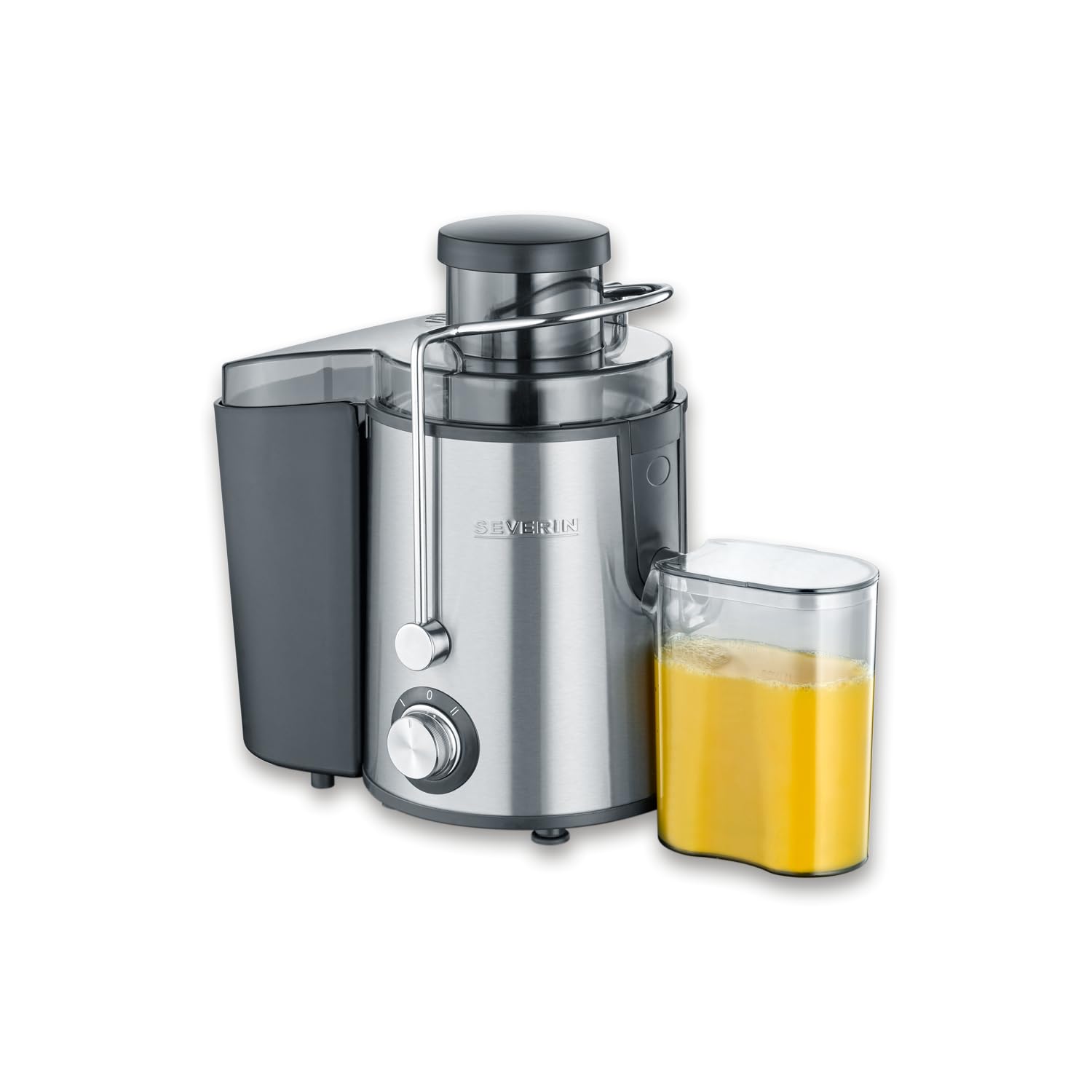 Severin UNKNOWN ES 3566 Juice Extractor, Stainless steel black