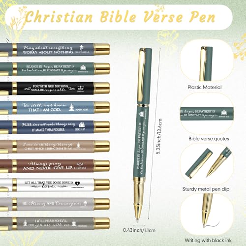 Regalo de agradecimiento para iglesia: 20 juegos de cuadernos inspiradores A6 3