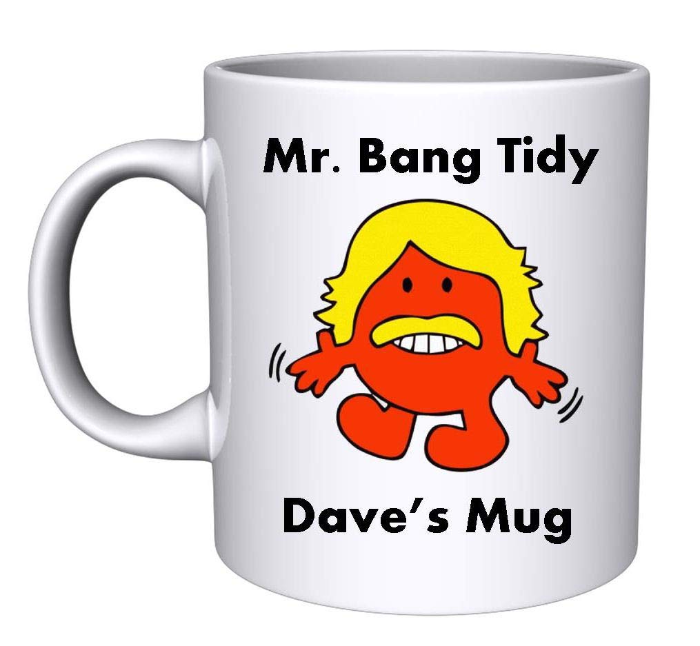 Smb Novelties White Personalised Mr Bang Tidy Mug