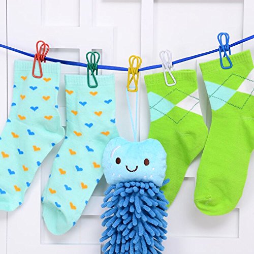 Yueton CLIP HOOK Pack Of 30 Multi-Purpose Clothesline Utility Clips thumb #3