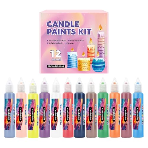 Stylos décoratifs pour bougies et feutres de personnalisation verre tissu céramique