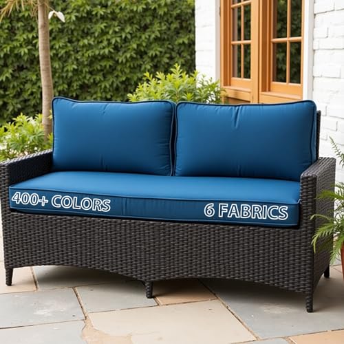 WLXFF Cuscino per Panca Da Esterno E Da Interno, per Sedia Oscillante per Davanzale Della Finestra Mobili Da Giardino Terrazza para Banco SofáS, Columpios, Jardines,6CM