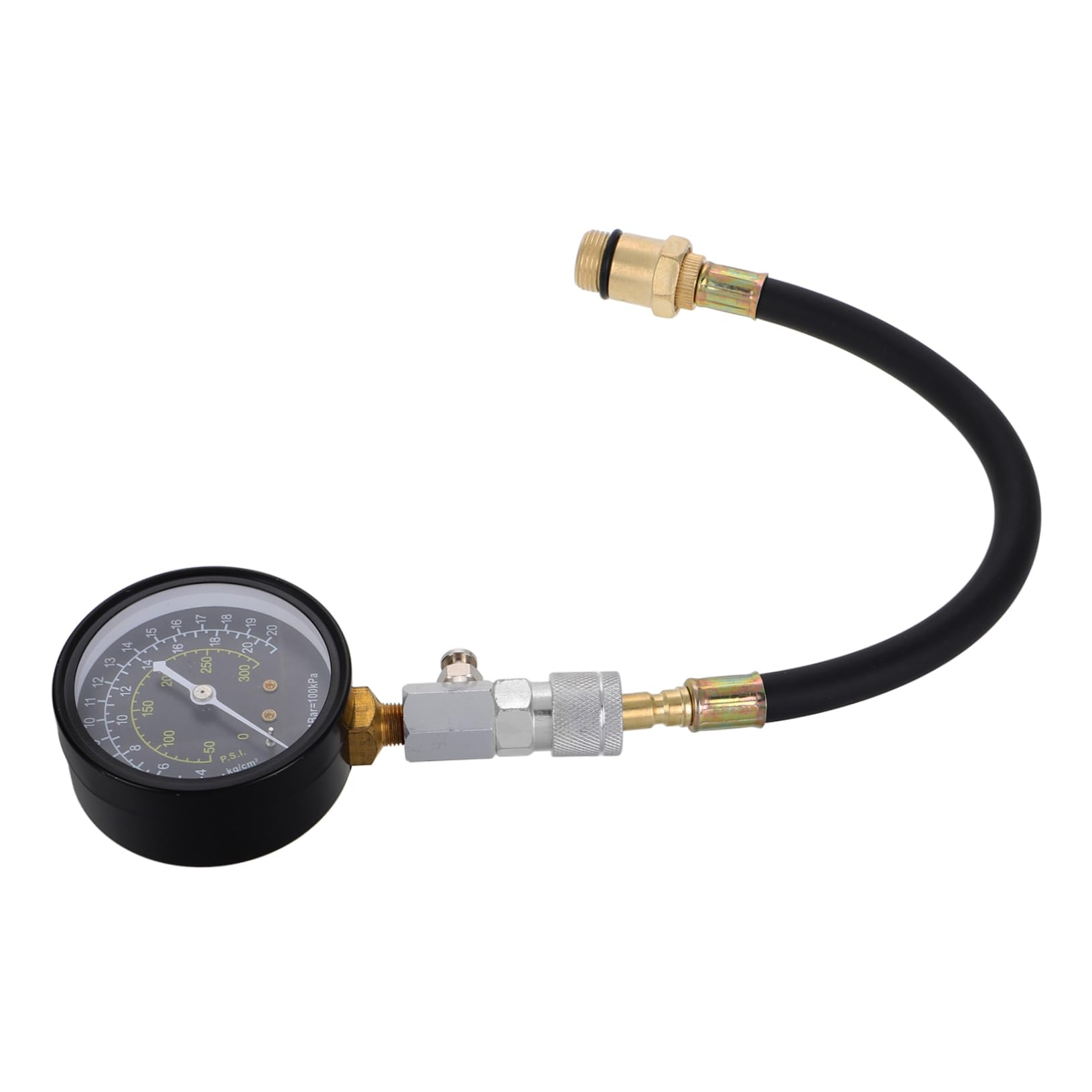 Mesure de pression de carburant défaillante ? Testeur de compression moteur essence universel - 8