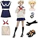 Updayday Himiko Toga Disfraz de Cosplay My Hero Academia Disfraz de Cosplay JK Uniforme Escolar Mujeres Anime Cosplay Disfraz Uniforme Escolar Traje para Halloween