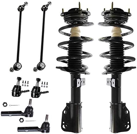 Detroit Axle Chevy Traverse strut kit including outer tie rod ends and sway bar end links